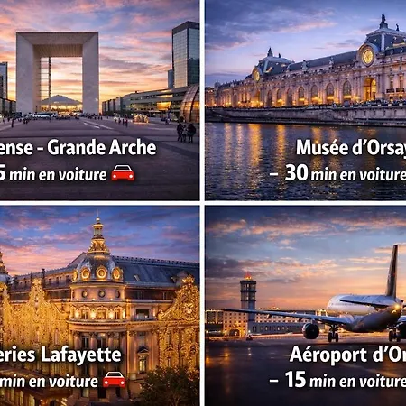 T3 Paris Orly Cozy And Practical Appartamento *